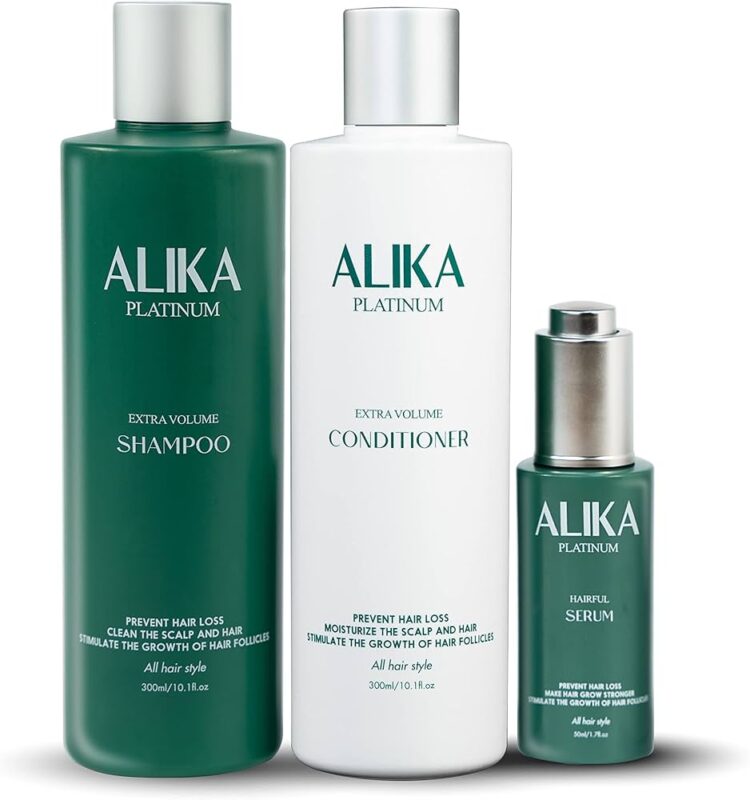 Alika shampoo helps reduce hair loss and stimulate hair growth